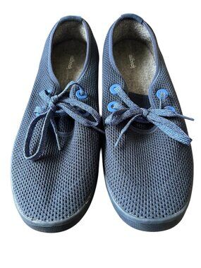 Allbirds Mens Tree Skippers Navy Lace-Up Sneakers Size M13 Lightweight & Breatha